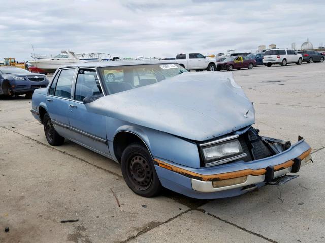 1G4HP54C8MH479397 - 1991 BUICK LESABRE CU BLUE photo 1