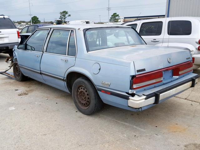 1G4HP54C8MH479397 - 1991 BUICK LESABRE CU BLUE photo 3