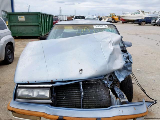 1G4HP54C8MH479397 - 1991 BUICK LESABRE CU BLUE photo 7