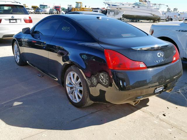 JN1CV6EK7CM421712 - 2012 INFINITI G37 BASE BLACK photo 3