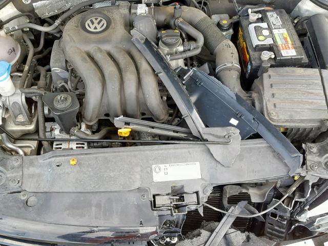 3VW2K7AJ9CM352883 - 2012 VOLKSWAGEN JETTA BASE SILVER photo 7