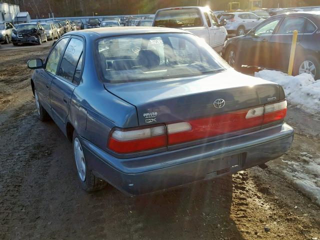 1NXBB02E9TZ366821 - 1996 TOYOTA COROLLA DX BLUE photo 3