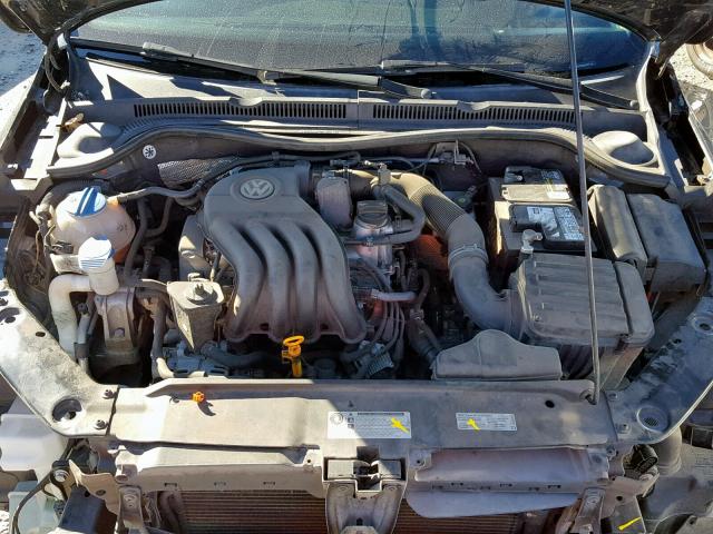 3VW2K7AJ3DM399716 - 2013 VOLKSWAGEN JETTA BASE BLACK photo 7