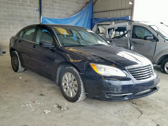 1C3CCBAB9CN191302 - 2012 CHRYSLER 200 LX BLUE photo 1