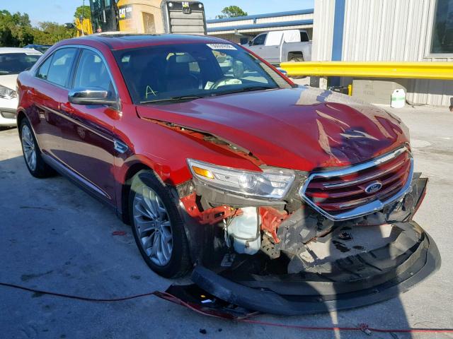 1FAHP2J84DG102614 - 2013 FORD TAURUS LIM BURGUNDY photo 1