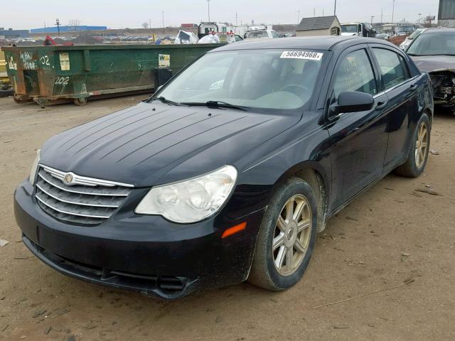 1C3LC56R97N505267 - 2007 CHRYSLER SEBRING TO BLACK photo 2