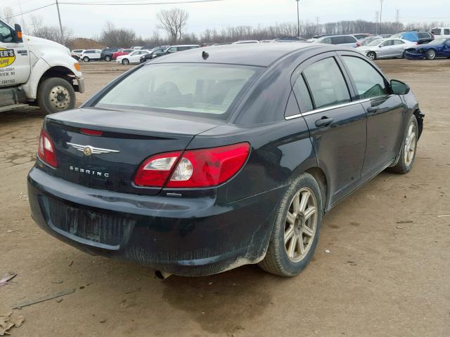 1C3LC56R97N505267 - 2007 CHRYSLER SEBRING TO BLACK photo 4