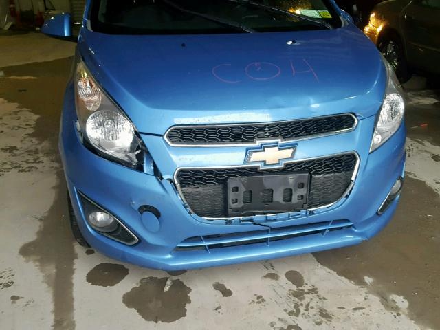 KL8CB6S94DC625374 - 2013 CHEVROLET SPARK LS BLUE photo 9