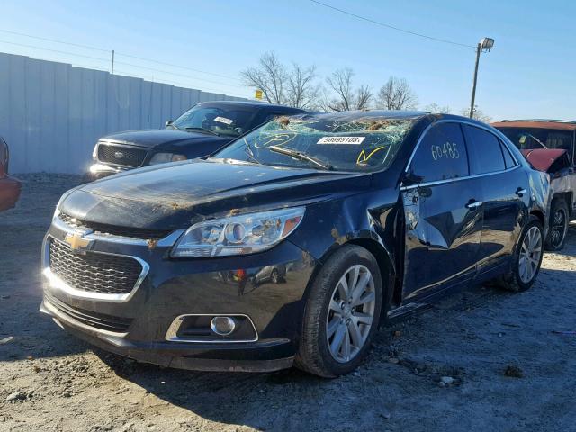 1G11F5SL8FF328269 - 2015 CHEVROLET MALIBU LTZ BLACK photo 2