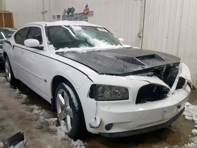 2B3CK9CV8AH269316 - 2010 DODGE CHARGER RA WHITE photo 1