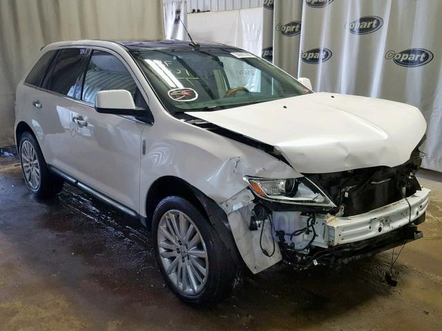 2LMDJ6JK2BBJ06985 - 2011 LINCOLN MKX WHITE photo 1