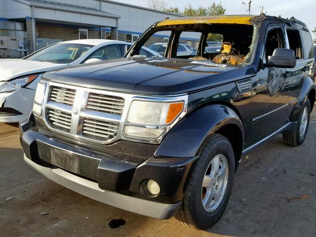 1D8GU28K48W209529 - 2008 DODGE NITRO SXT BLACK photo 2