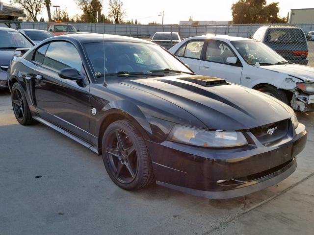 1FAFP42R84F199543 - 2004 FORD MUSTANG MA BLACK photo 1