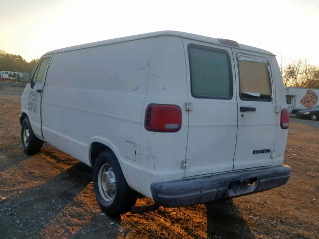 2B7HB11Y2VK511254 - 1997 DODGE RAM VAN B1 WHITE photo 3