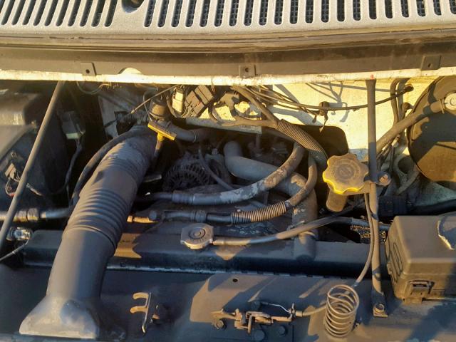 2B7HB11Y2VK511254 - 1997 DODGE RAM VAN B1 WHITE photo 7