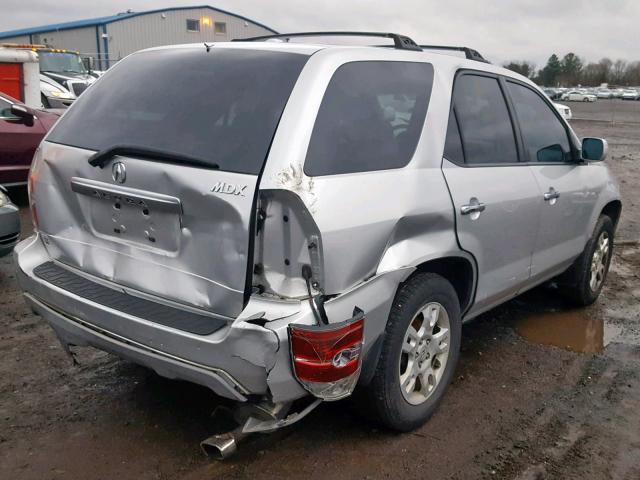 2HNYD18635H502150 - 2005 ACURA MDX TOURIN SILVER photo 4