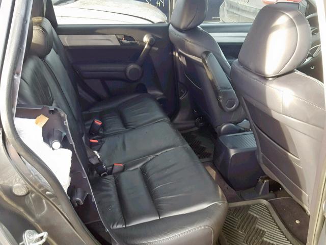 5J6RE3H74AL029667 - 2010 HONDA CR-V EXL SILVER photo 6