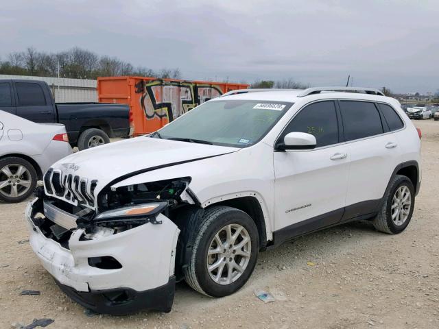 1C4PJLLB7JD518482 - 2018 JEEP CHEROKEE L WHITE photo 2