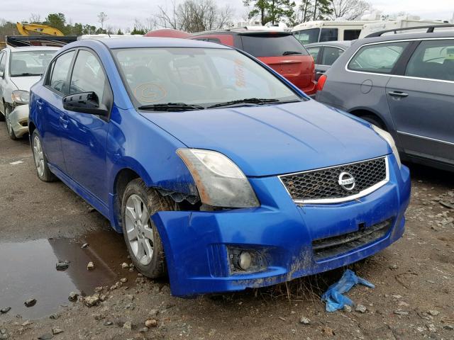 3N1AB6AP2AL633720 - 2010 NISSAN SENTRA 2.0 BLUE photo 1