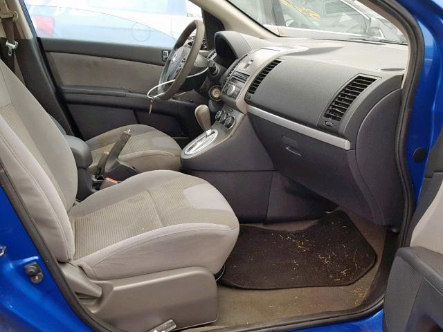 3N1AB6AP2AL633720 - 2010 NISSAN SENTRA 2.0 BLUE photo 5