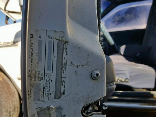 1G3AJ35E3ED410265 - 1984 OLDSMOBILE CUTLASS CI WHITE photo 10