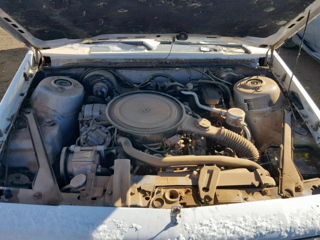 1G3AJ35E3ED410265 - 1984 OLDSMOBILE CUTLASS CI WHITE photo 7