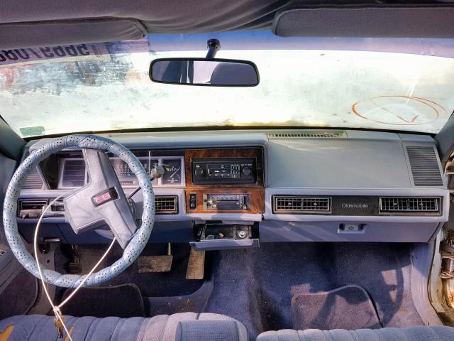 1G3AJ35E3ED410265 - 1984 OLDSMOBILE CUTLASS CI WHITE photo 9