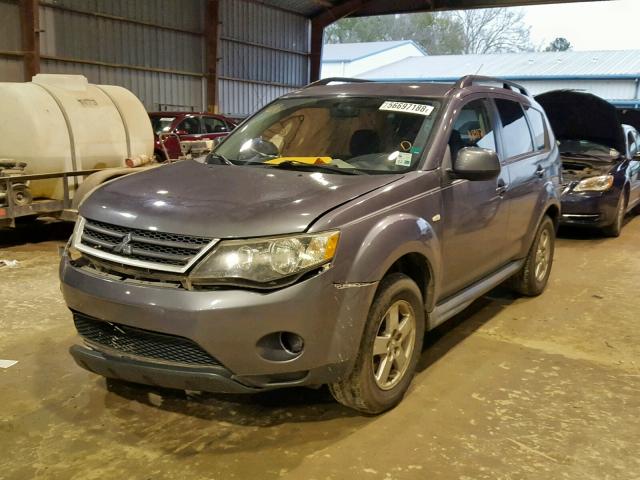 JA4LS21W79Z014292 - 2009 MITSUBISHI OUTLANDER GRAY photo 2