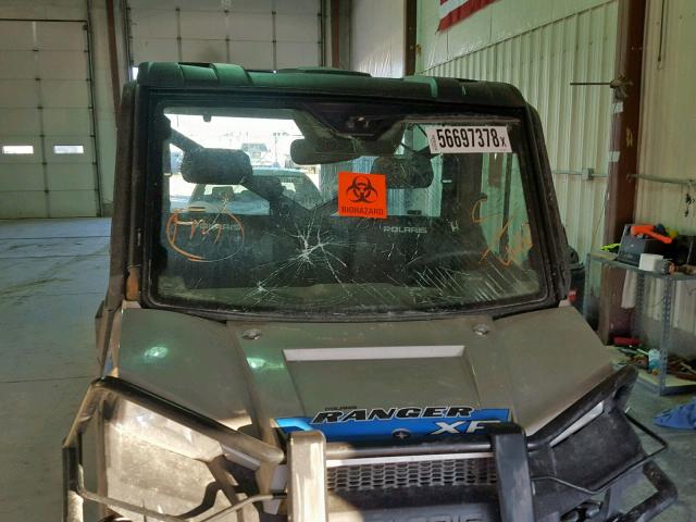 3NSRTE870HG954461 - 2017 POLARIS RANGER XP GRAY photo 9