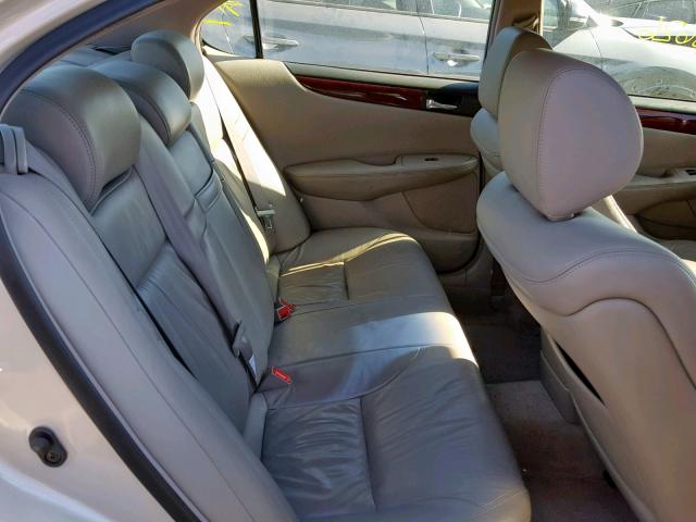 JTHBF30G130112704 - 2003 LEXUS ES 300 SILVER photo 6