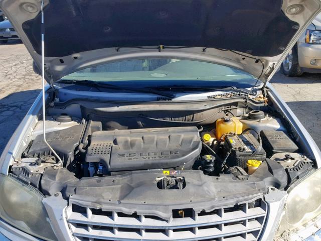 2C8GM68495R579451 - 2005 CHRYSLER PACIFICA T GRAY photo 7