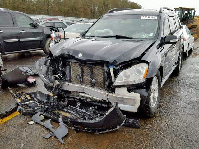 4JGBF71E18A410317 - 2008 MERCEDES-BENZ GL 450 4MA BLACK photo 2