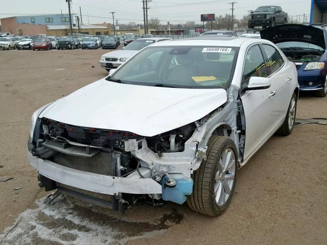 1G11F5SL7FF164481 - 2015 CHEVROLET MALIBU LTZ WHITE photo 2