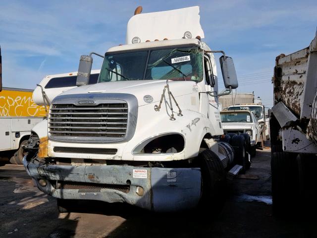 1FUJA6CK39DAL7322 - 2009 FREIGHTLINER CONVENTION WHITE photo 2