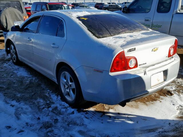 1G1ZH57B09F240835 - 2009 CHEVROLET MALIBU 1LT ვერცხლისფერი ფოტო 3