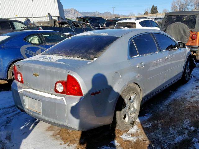 1G1ZH57B09F240835 - 2009 CHEVROLET MALIBU 1LT ვერცხლისფერი ფოტო 4
