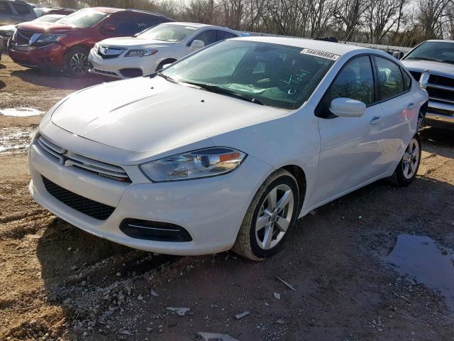 1C3CDFFA3GD816213 - 2016 DODGE DART SXT S WHITE photo 2