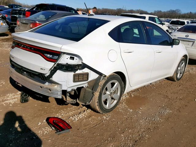 1C3CDFFA3GD816213 - 2016 DODGE DART SXT S WHITE photo 4