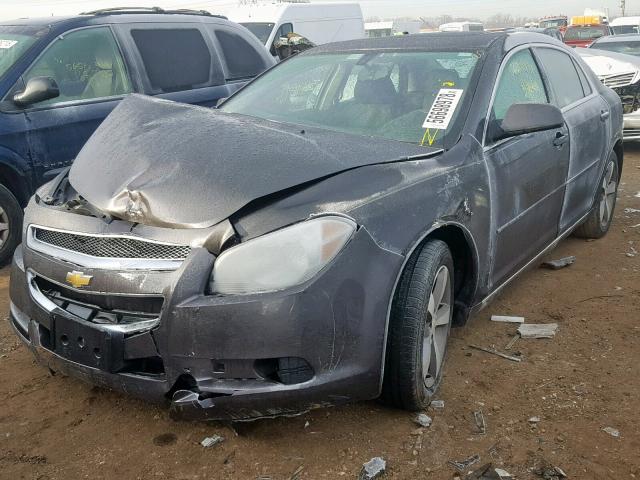 1G1ZC5E13BF256154 - 2011 CHEVROLET MALIBU 1LT GRAY photo 2