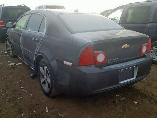 1G1ZC5E13BF256154 - 2011 CHEVROLET MALIBU 1LT GRAY photo 3
