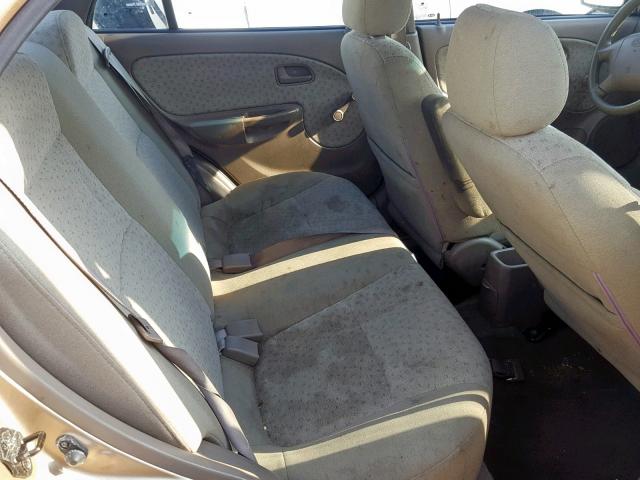 KNADC125546331227 - 2004 KIA RIO TAN photo 6