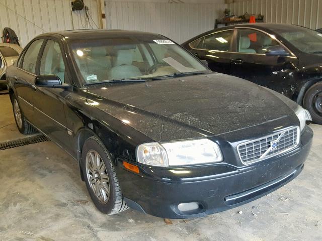 YV1TS592151411055 - 2005 VOLVO S80 2.5T BLACK photo 1