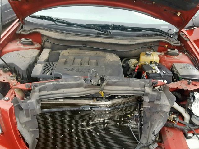 2A8GM68X58R101133 - 2008 CHRYSLER PACIFICA T RED photo 7