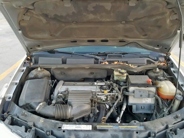 1G8AM12F63Z175377 - 2003 SATURN ION LEVEL RED photo 7