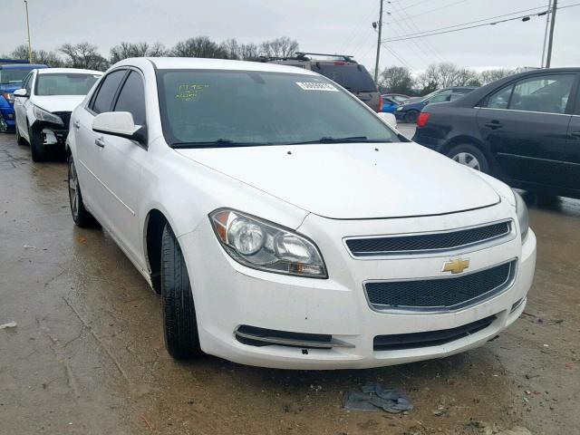 1G1ZC5EUXCF268443 - 2012 CHEVROLET MALIBU 1LT WHITE photo 1