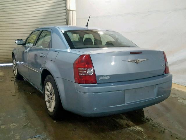 2C3KA43R38H268219 - 2008 CHRYSLER 300 LX BLUE photo 3