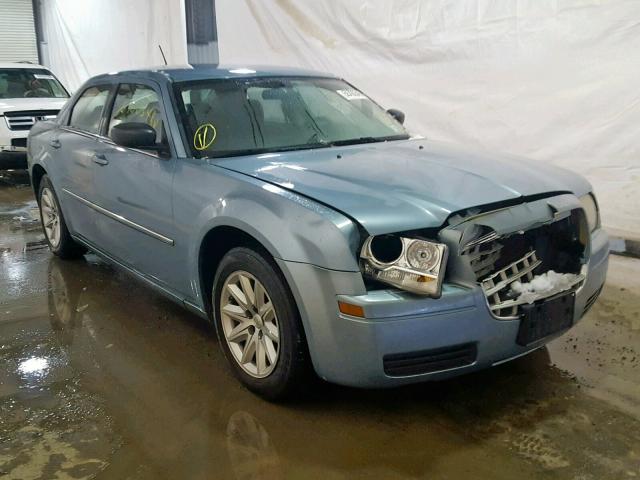 2C3KA43R38H268219 - 2008 CHRYSLER 300 LX BLUE photo 9