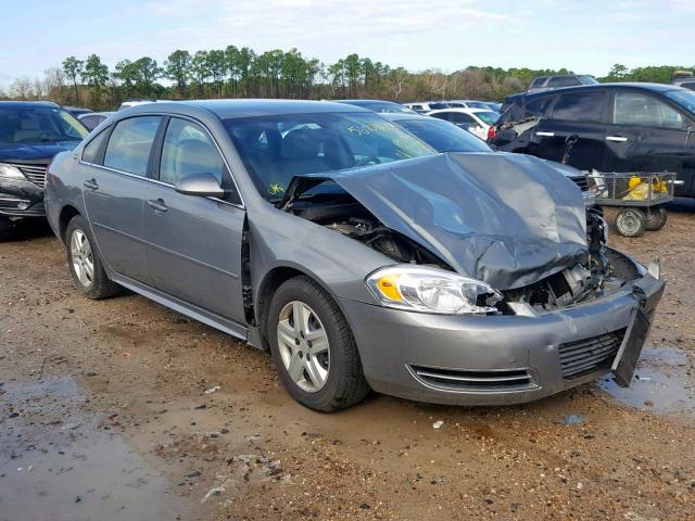 2G1WB57K491179579 - 2009 CHEVROLET IMPALA LS GRAY photo 1