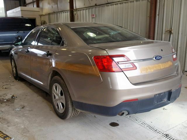 1FAHP2M87DG150880 - 2013 FORD TAURUS POL BROWN photo 3