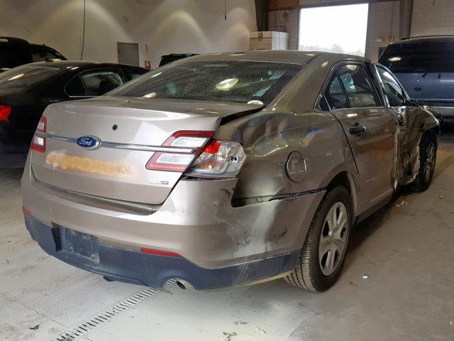 1FAHP2M87DG150880 - 2013 FORD TAURUS POL BROWN photo 4